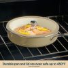 Pyrex Pyrex® Ceramic Cookware 10-in/4.5qt Stock Pot with Lid