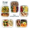 Pyrex Pyrex® MealBox 10-Piece Divided Storage Set, 4 Cup