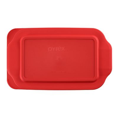 Pyrex Pyrex® Red Lid for 2-quart Rectangular Glass Baking Dish
