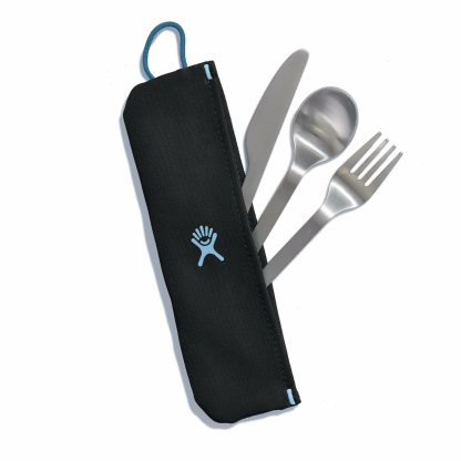 Hydro Flask Flatware Set - Stainless/Black